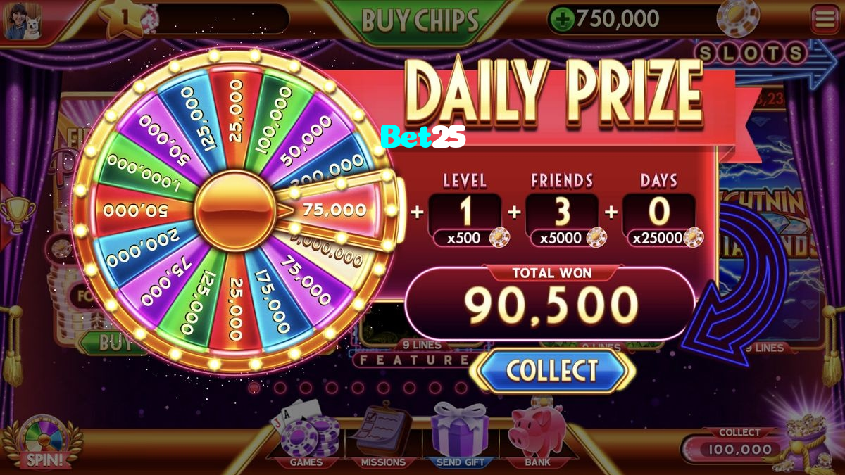 Bet25 casino presented on mobile device in Pakistan with slots and live games